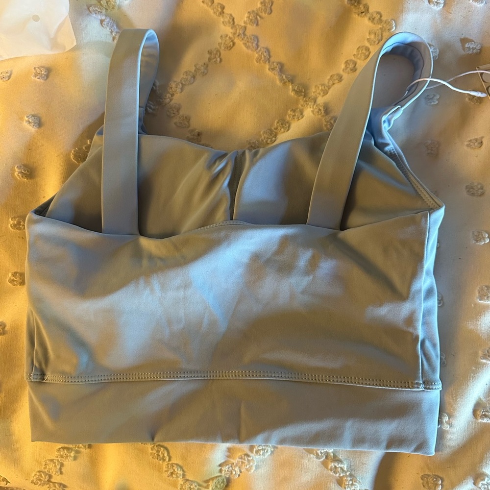 Halara Blue Cropped Sports Top - Picture 5 of 5
